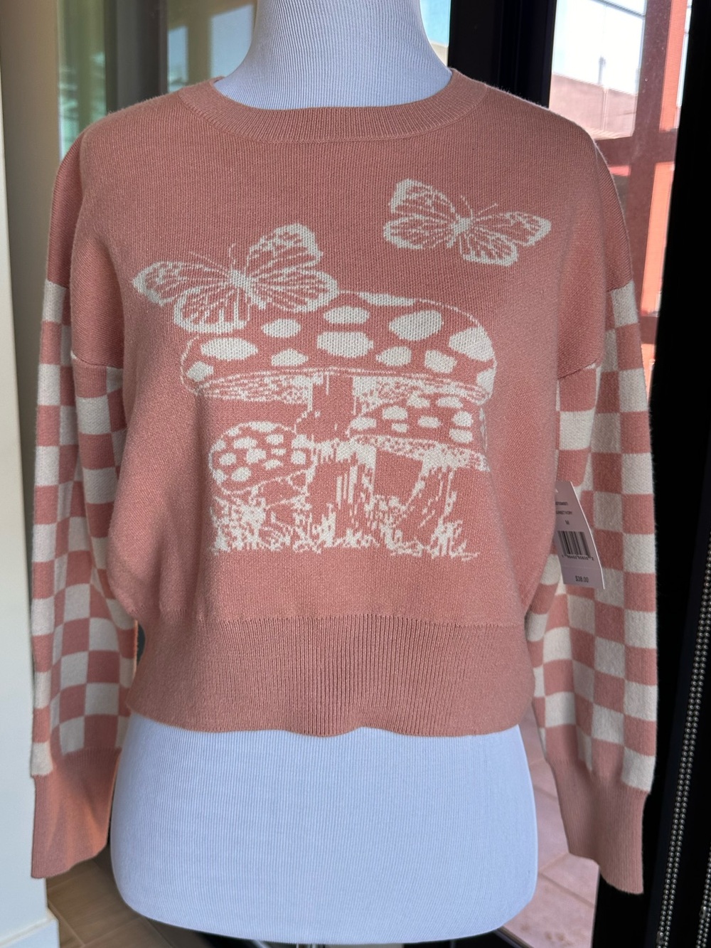 Originality Soft Blush Knit Sweater